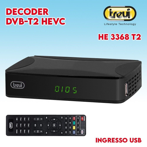 Sintonizador TDT Trevi HE3368 - HDMI / USB / SCART