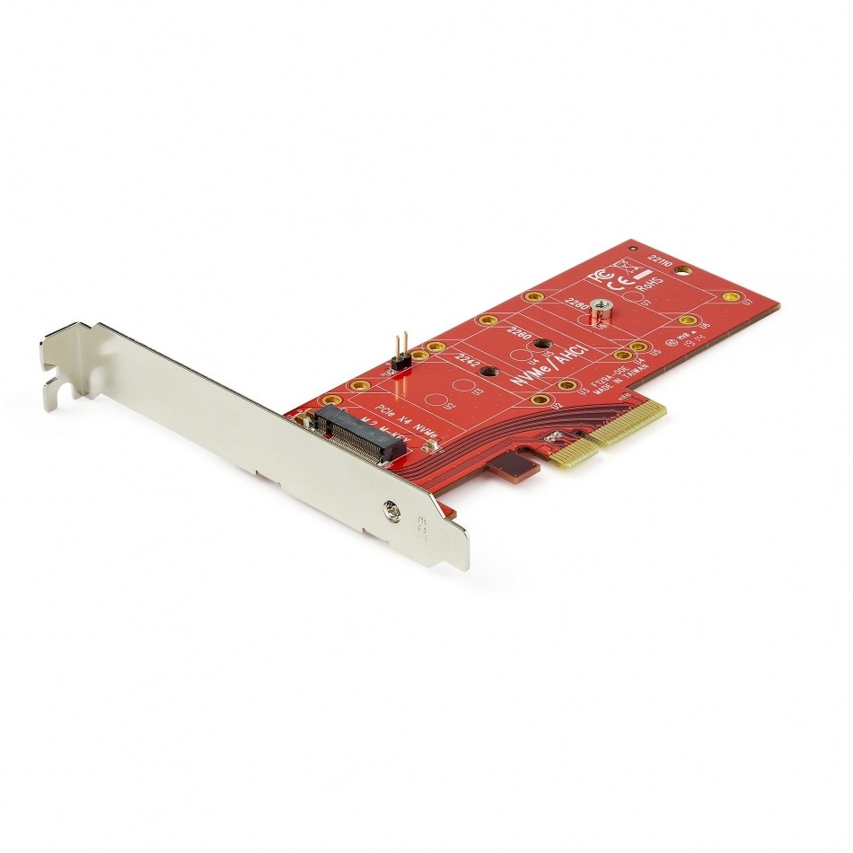 Adaptador de SSD M2 a PCIe - Conversor NVMe / AHCI / NGFF / M-Key a PCIe 3.0 x4 - Perfil Bajo o Completo - Adaptador PCI Express a SSD M.2
