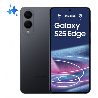 Samsung Galaxy S25 Edge 17 cm (6.7) SIM doble Android 15 5G USB Tipo C 12 GB 256 GB 3900 mAh Negro