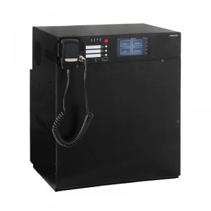SEVEN Sistema de alarma por voz y megafonía compacto todo en uno EN 54 con fibra SFP, 2 x 160 W  Fonestar SEVEN-320N