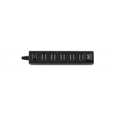 HUB EWENT USB 2.0 7 PTOS INTERRUPTOR NEGRO EW1130