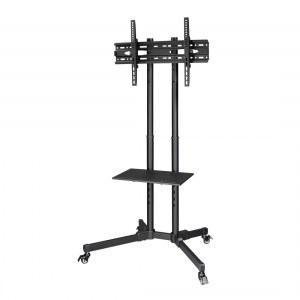 Soporte televisión de suelo Hama 00220874 con ruedas, 600 x 400mm, para TV de 32