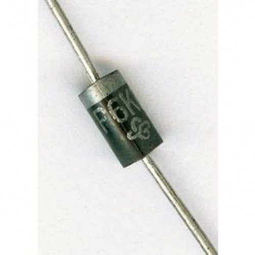 10 Diodes Transil De Protection 27V 600W - Boîtier DO15, Référence P6KE27A