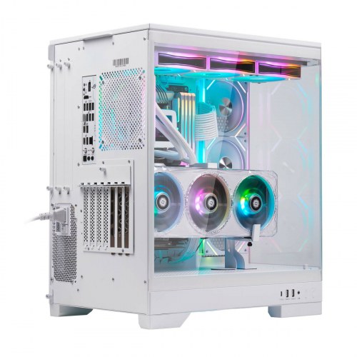 Abysm Danube Sava H600 White Caja Torre E-ATX, ATX, ITX, Micro