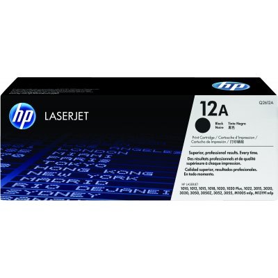 Cartucho de tóner original LaserJet 12A negro