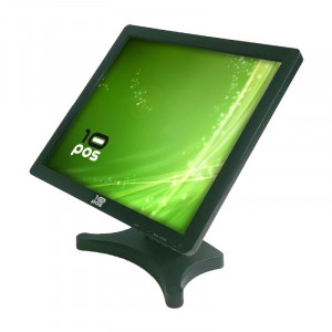 Monitor TPV táctil capacitivo 10POS TS-19HV, 19 pulgadas, SXGA 1280×1024, HDMI, VGA, USB, VESA 75/100, negro