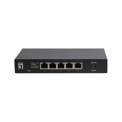 Switch level one geu - 0525 5 puertos no gestionable
