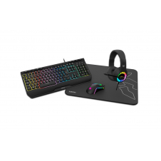Krom Kenya teclado Ratón incluido USB Negro