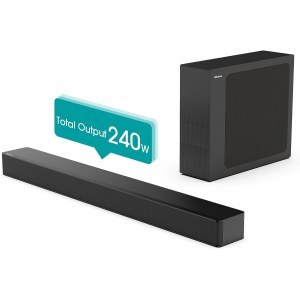 Barra de sonido Hisense HS2100 2.1 240W HDMI/USB/Bluetooth