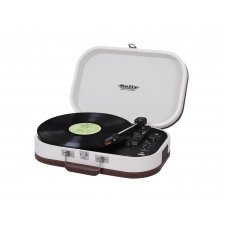 Trevi TT 1020 BT Tocadiscos de tracción directa Beige Semiautomático