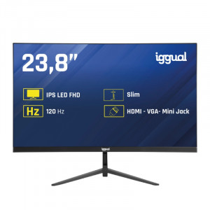 Monitor 24 IPS 1ms FHD 120Hz VGA HDMI Slim