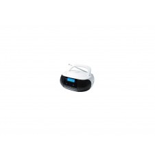 SUNSTECH CRUSM400WT RADIO CD R RW MP3 WMA FM USB AUX-IN PANTALLA LCD BLANCO