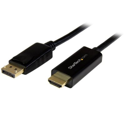 Cable Conversor DisplayPort a HDMI de 1m - Color Negro - Ultra HD 4K