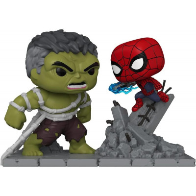 Pop moments: sm bnd s3 - spider - man v hulk
