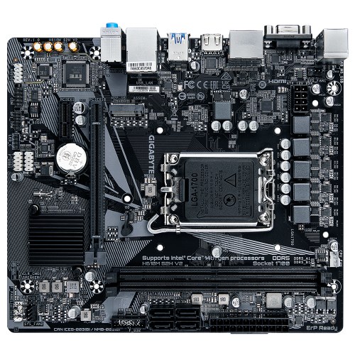 Gigabyte H610M S2H V2 placa base Intel H610 Express LGA 1700 micro ATX