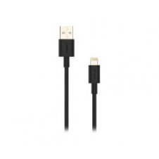 Cable NUBBEH USB-A/Lightning 1m 2A Negro (NBTCABLALB1)