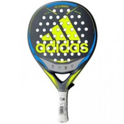 Pala de Pádel Adidas X5 Ultimate/ Azul y Amarilla