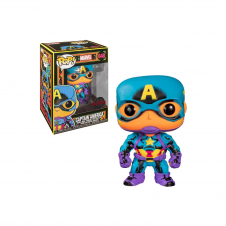Funko pop marvel black light capitan america multicolor 48845