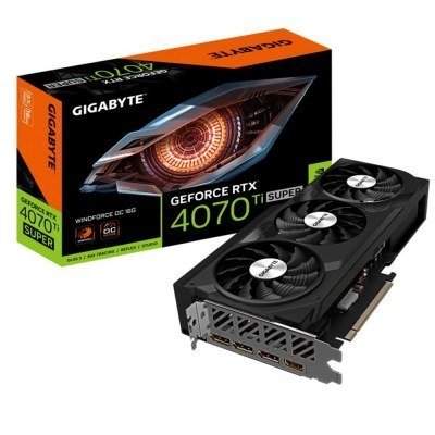 Tarjeta grafica gigabyte rtx 4070 ti super waterforce oc 16gb gddr6x