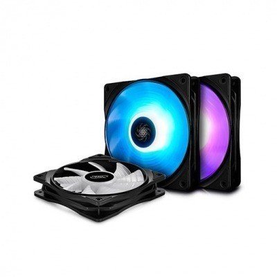VENTILADOR 120X120 DEEPCOOL RF 120 3 IN 1 RGB