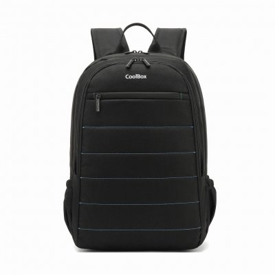 MOCHILA PORTATIL COOLBOX 15.6 NEGRO