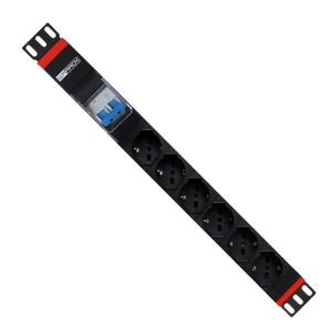 WP Regleta Rack 19\1 6 Tomas Schuko