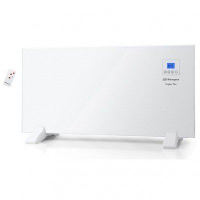 PANEL CALEFACTOR RADIANTE ORBEGOZO REH 2000A BLANCO - 2000W - DISPLAY LCD - TERMOSTATO DIGITAL - CONTROL TÁCTIL - MANDO A DISTANCIA