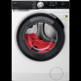 Lavadora Aeg LFR9514L6U, 10kg, 1400rpm, display, WiFi, blanco y negro
