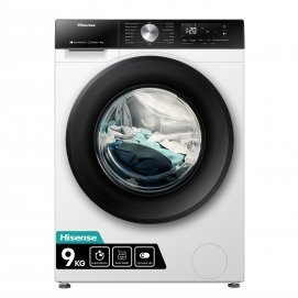 Lavadora Hisense WF3S9043BW3, 9kg, 1400rpm, blanco