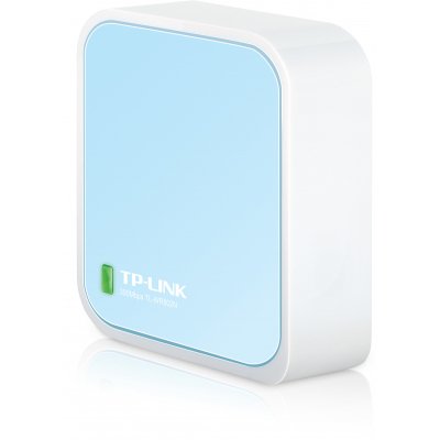 TP-Link TL-WR802N router inalámbrico Ethernet rápido Banda única (2,4 GHz) Azul, Blanco