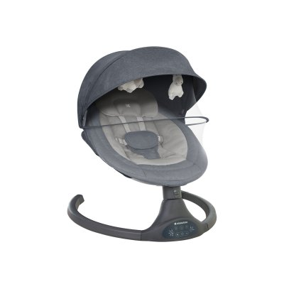 Columpio eléctrico de lado a lado Kikkaboo Codie Dark Grey