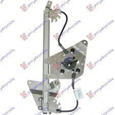 ELEVALUNAS TRASERO ELÉCTRICO(SIN MOTOR)(EUROPA)