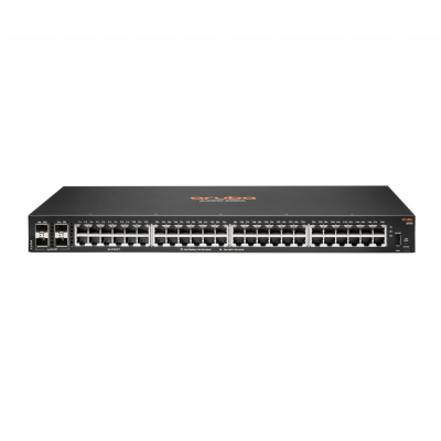 Aruba Networking Aruba 6100 48G 4SFP+ Gestionado L3 Gigabit Ethernet (10/100/1000) 1U Negro