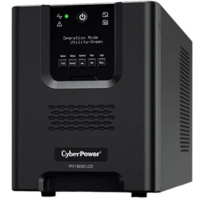 SAI Línea Interactiva | Cyberpower PR1500ELCD | 1500VA-1350W | 8 Salidas | Formato Torre