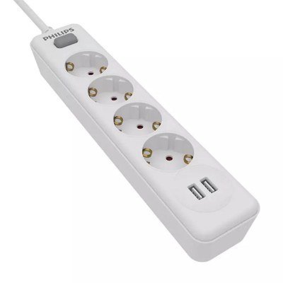 Regleta philips spn3042wa - 10 4 tomas