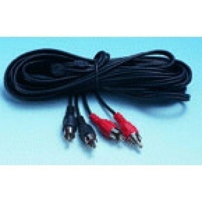 Cable RCA 2 Machos a 2 RCA Machos 10 metros 37.010/10