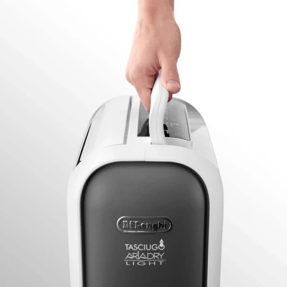Deshumidificador De'Longhi DNS65, 6 litros/día, 34 dB, drenaje continuo, blanco - imagen 4