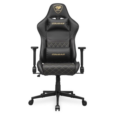 ARMOR ONE V2 Silla para videojuegos universal Asiento acolchado Negro, Oro