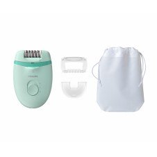 Philips Satinelle Essential Depiladora con cable compacta con luz Opti-Light