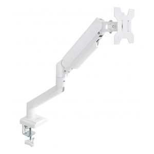 Tooq Soporte de Mesa con Brazo Articulado para Monitor de 13-34 - Giratorio e Inclinable Peso Max 10kg Blanco