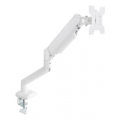 Tooq Soporte de Mesa con Brazo Articulado para Monitor de 13-34 - Giratorio e Inclinable Peso Max 10kg Blanco