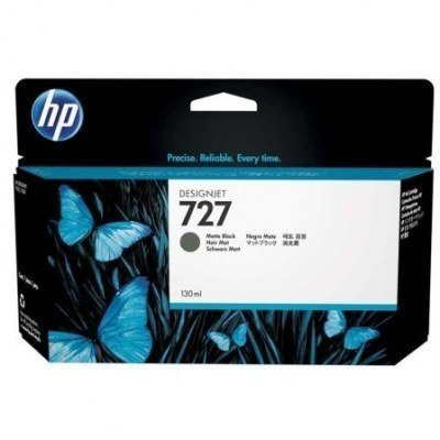 CARTUCHO NEGRO MATE HP DESIGNJET Nº727 - 130ML - COMPATIBLE SEGÚN ESPECIFICACIONES