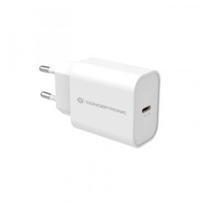 CARGADOR DE PARED QUICK CHARGE PD 1PUERTO USB-C CONCEPTRONIC ALTHEA 25W