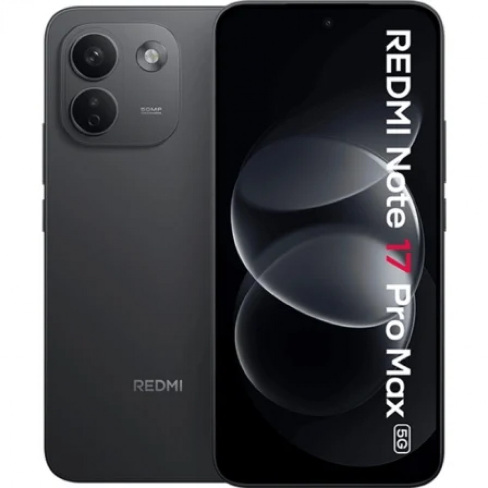 Smartphone Xiaomi Redmi Note 17 Pro Max 8GB/ 256GB/ 6.83"/ 5G/ Negro