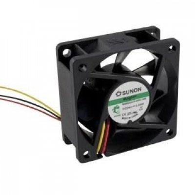 VENTILADOR 24Vdc 60x60x25mm 1,92W 3 Cables VAPO Sunon