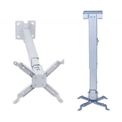 Soporte de Techo para Proyector TooQ PJ2012T-S/ Inclinable-Nivelable/ hasta 20kg