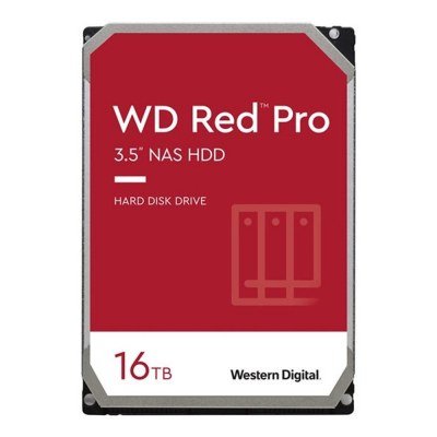 Disco duro interno wd western digital red pro 16tb 3.5pulgadas sata 6gb - s