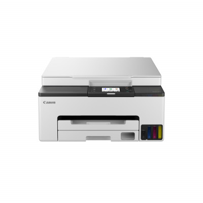 Multifunción Recargable Canon MAXIFY GX1050 MegaTank 3 en 1 WiFi/ Dúplex/ Pack impresora + consumibles XL/ Blanca