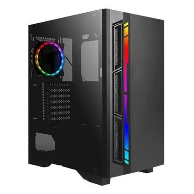 CAJA GAMING ANTEC NX400 ATX 2XUSB2.0 1XUSB3.0 SIN FUENTE NEG RGB