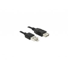 DeLOCK cable USB 2.0, USB A, USB A/Micro-USB B, 1 m Negro